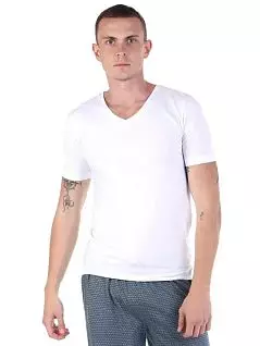 Набор эластичных футболок (2шт) белого цвета BUGATTI RT50096/6061